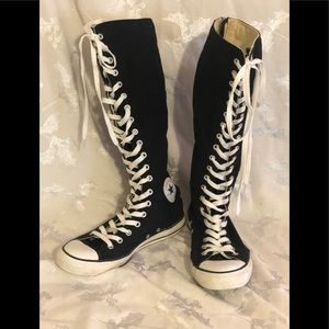 Converse knee high boots